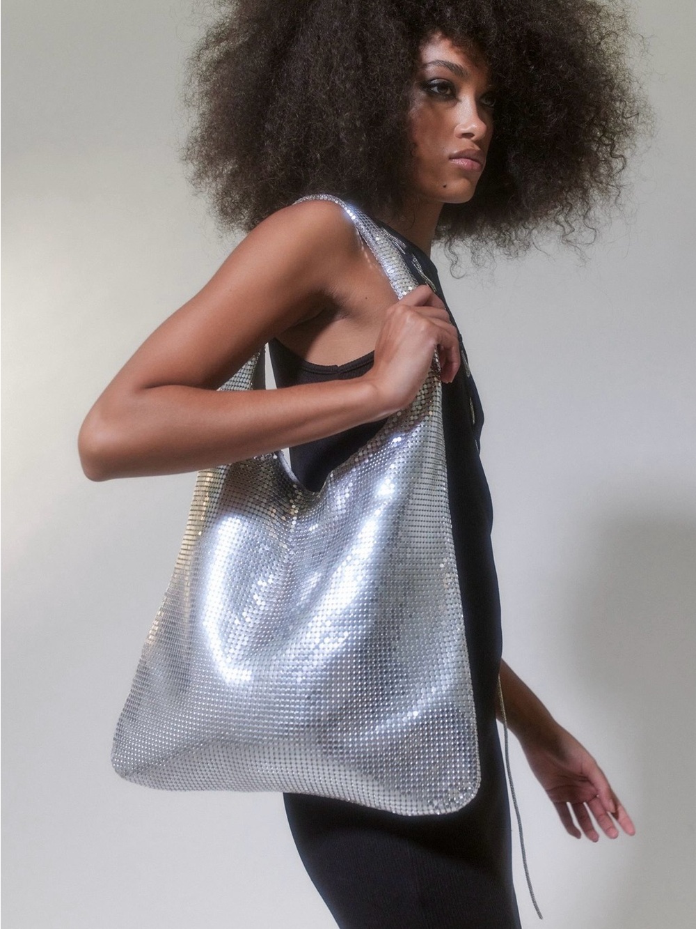 UO Urban outfitters Gaia Chainmail Shoulder Bag NWT
